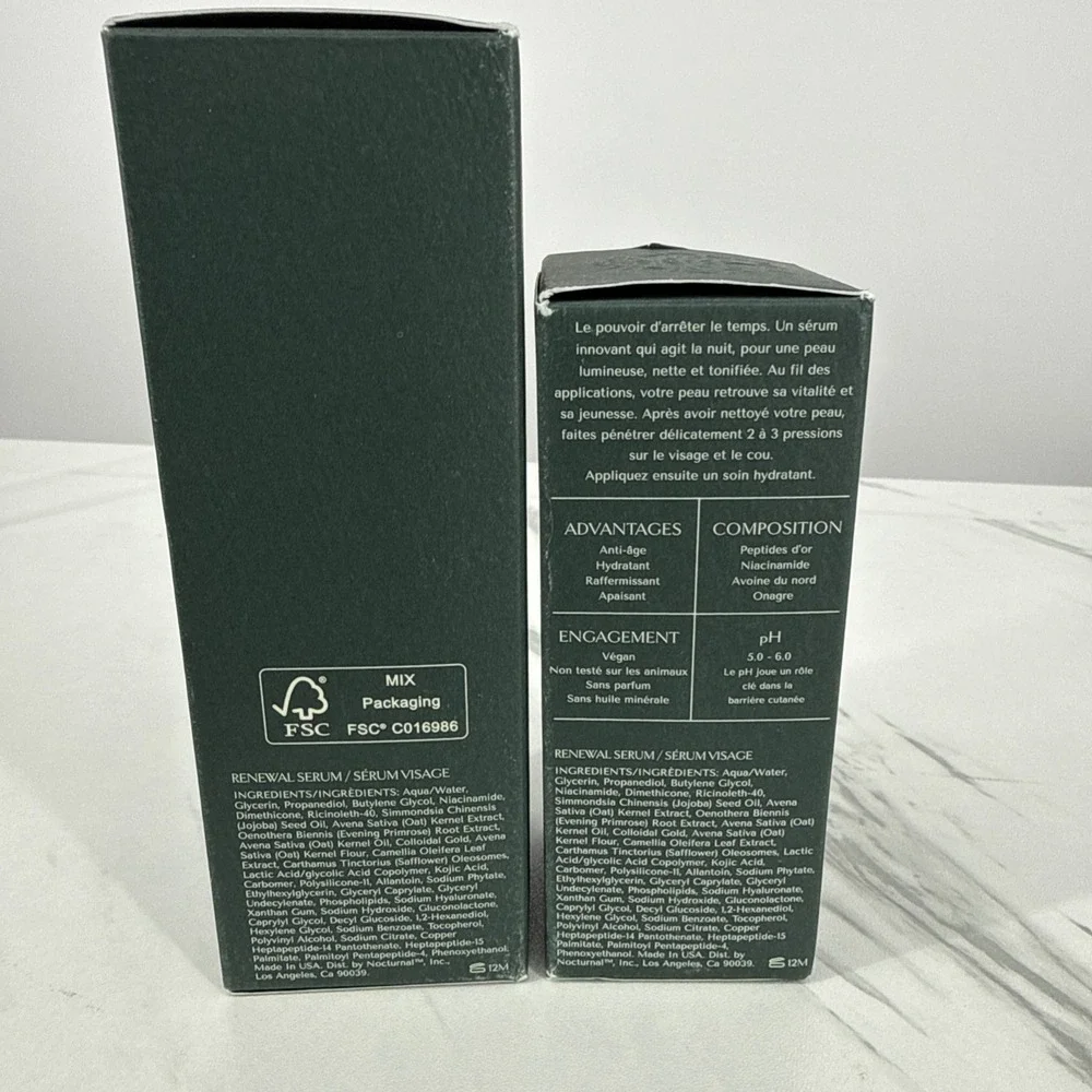 Nocturnal Polar Night Renewal/Deeply Restorative Serum ProCollagen TechnologySet